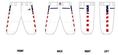 Whiteland Wrens Custom Knicker Baseball Pant #BP11