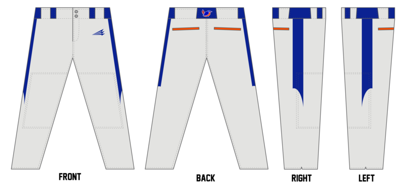 Whiteland Wrens Custom Athletic Baseball Pant #BP12d