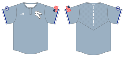 Salina Spikes Custom Flywheel Pullover #FLY8