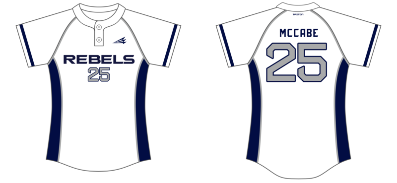 Rebel Fastpitch Custom HexaFlex Softball Jersey #J5c