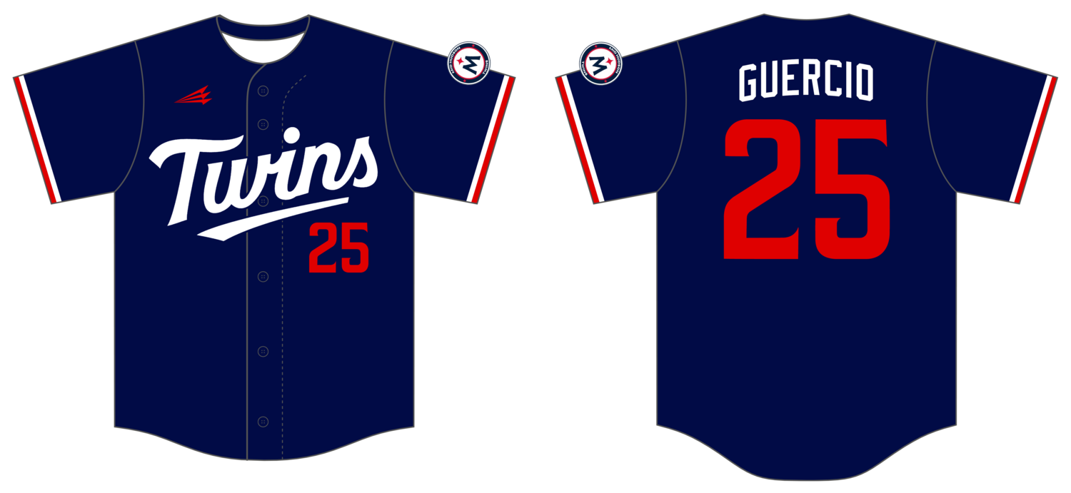 Mid Hudson Twins Custom NanoDri Baseball Jersey #J3
