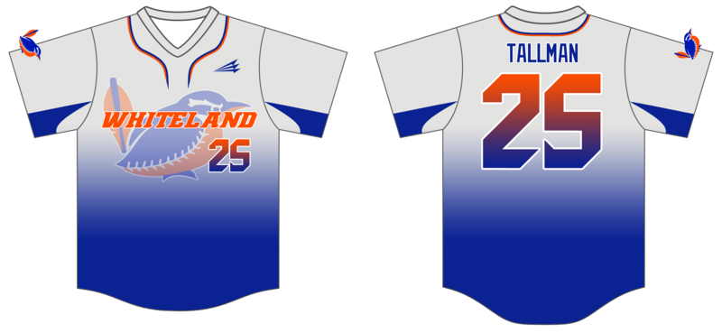 Whiteland Wrens Custom HexaFlex Baseball Jersey #J12c