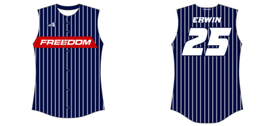 Busco Freedom Custom NanoDri Softball Jersey #J6b