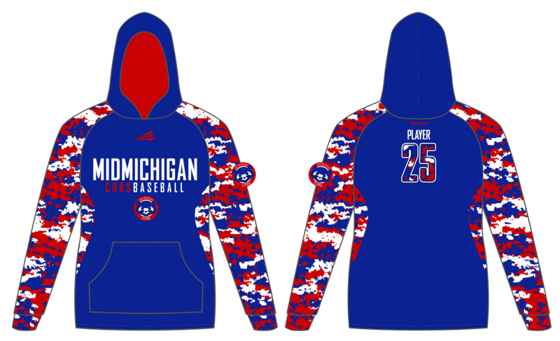 Mid-Michigan Cubs Custom Vulcan Hoodie #VH3B