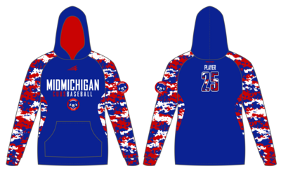 Mid-Michigan Cubs Custom Vulcan Hoodie #VH3B