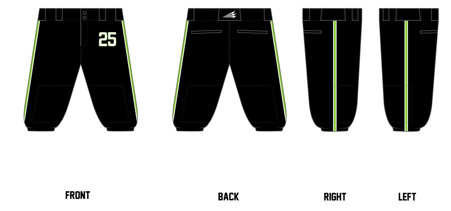 Romeoville Titans CUSTOM Knicker Baseball Pant #BP4G