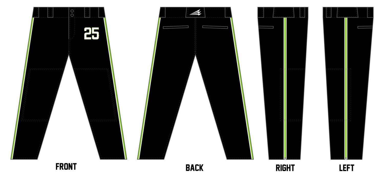 Romeoville Titans CUSTOM Relaxed Baseball Pant #BP4F
