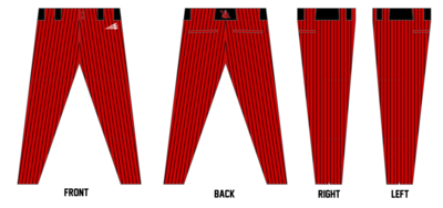 Colorado Dirt Dawgs Custom Athletic Baseball Pant #BP2A