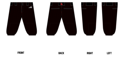 Colorado Dirt Dawgs Custom Knicker Baseball Pant #BP1B