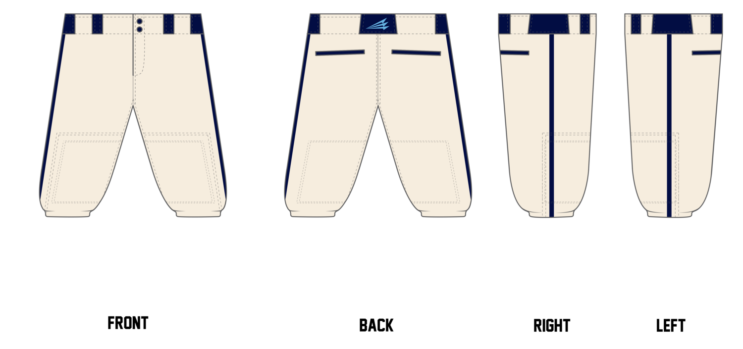 OPA Jays Custom Knicker Baseball Pants #BP1B
