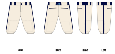 OPA Jays Custom Knicker Baseball Pants #BP1B