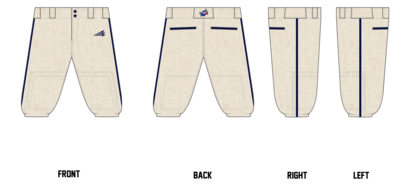 OPA Jays Custom Knicker Baseball Pants #BP10B