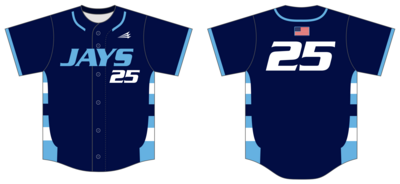 OPA Jays Custom Hexaflex Baseball Jersey #J3