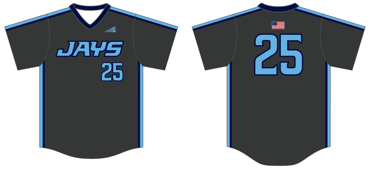OPA Jays Custom Hexaflex Baseball Jersey #J9