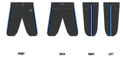 OPA Jays Custom Knicker Baseball Pants #BP9B