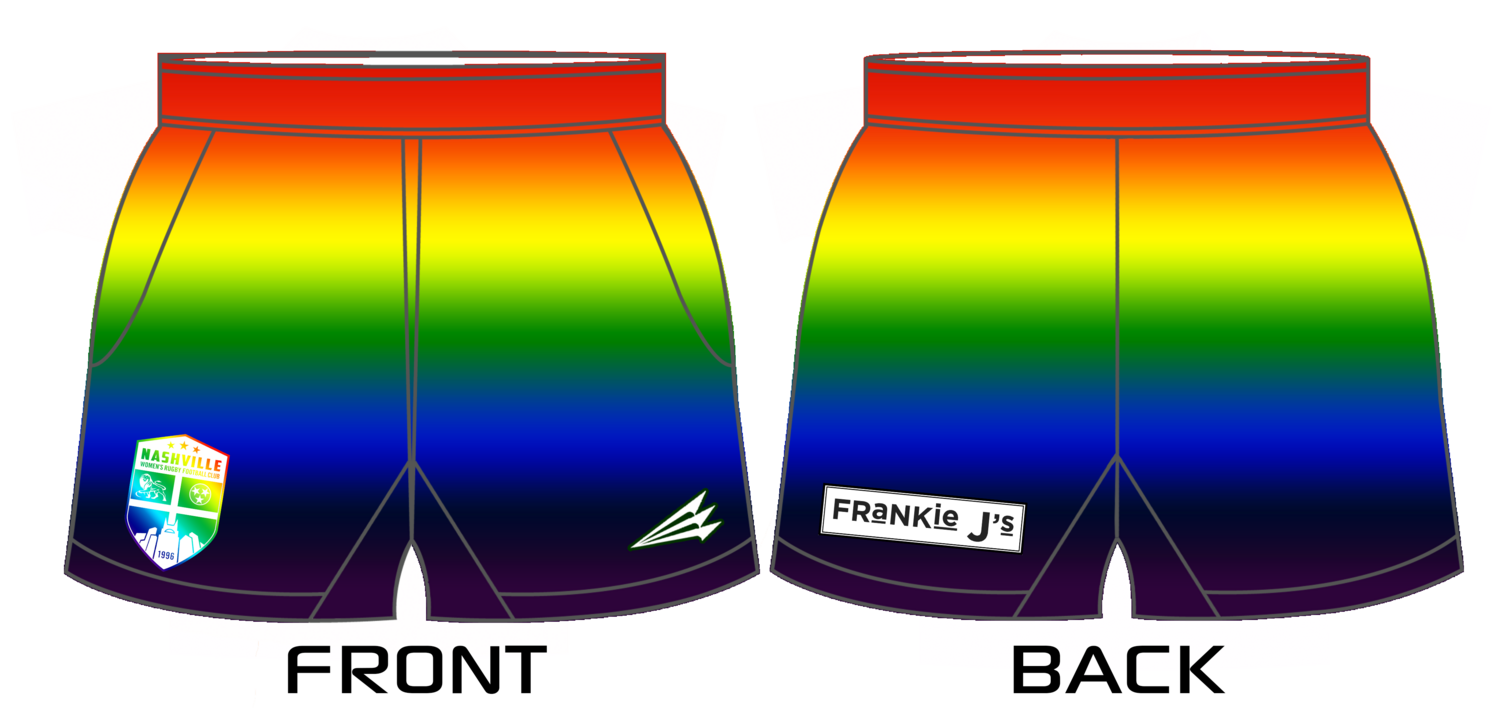 Nashville Women&#39;s Rugby Custom Rugby Shorts #RS9