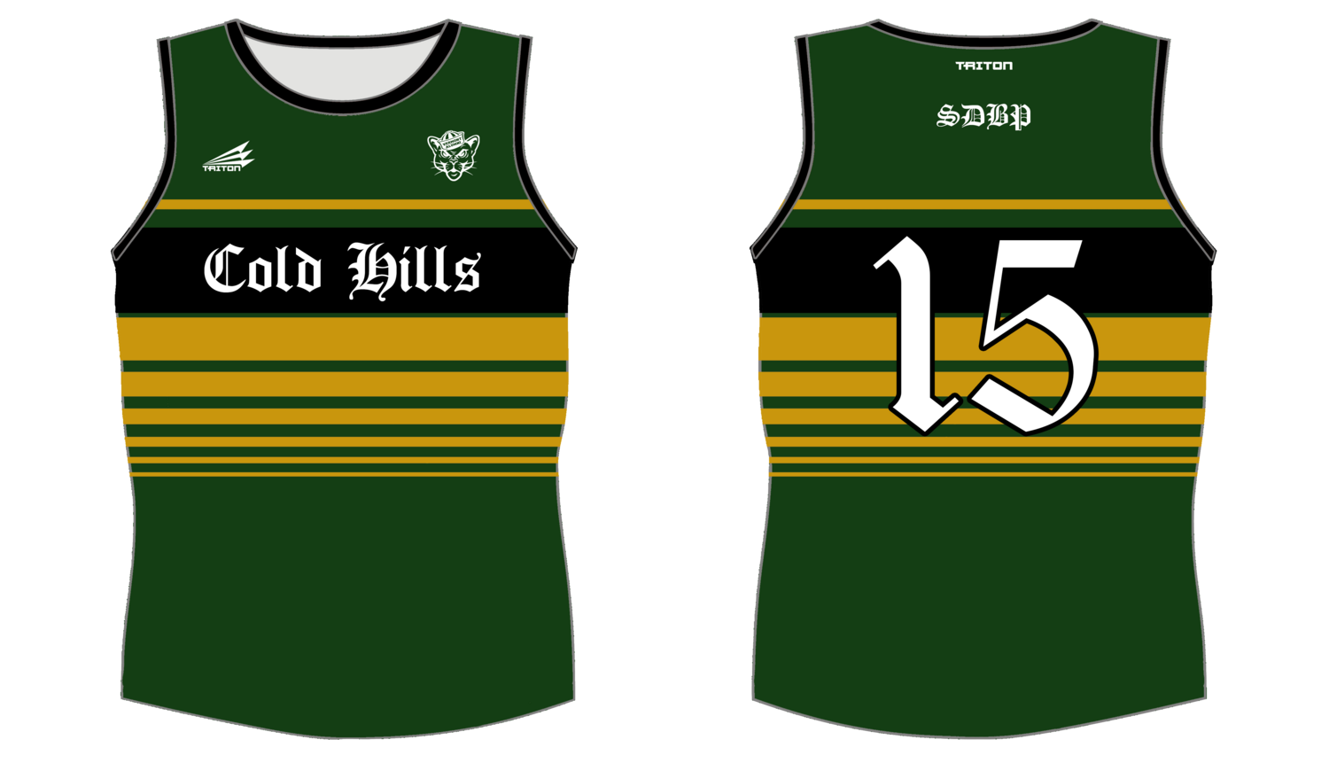 Cold Hills Rugby Custom NanoDri Singlet #SN1