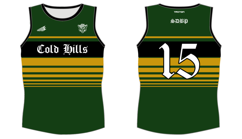 Cold Hills Rugby Custom NanoDri Singlet #SN1
