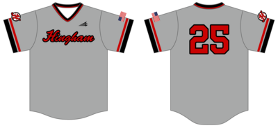 Hingham LL (Intermediate) Custom NanoDri Baseball Jersey #J26