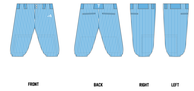 Tennessee FUEL Custom Knicker Baseball Pants #BP7