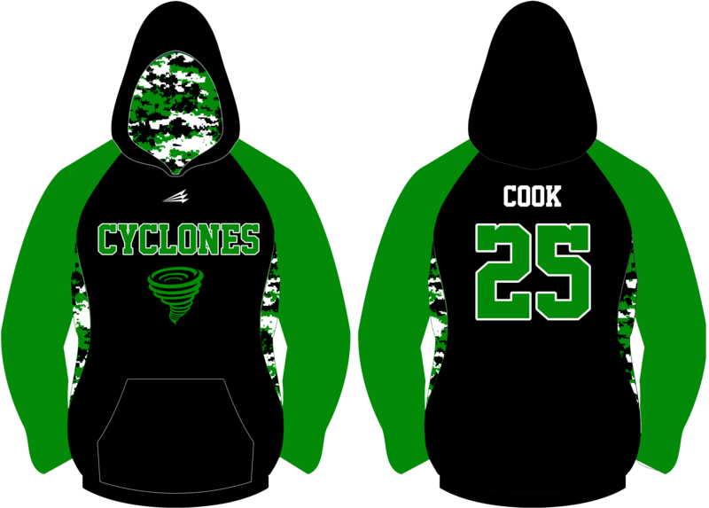 Cyclones - Stoddart Custom Vulcan Hoodie #VH2