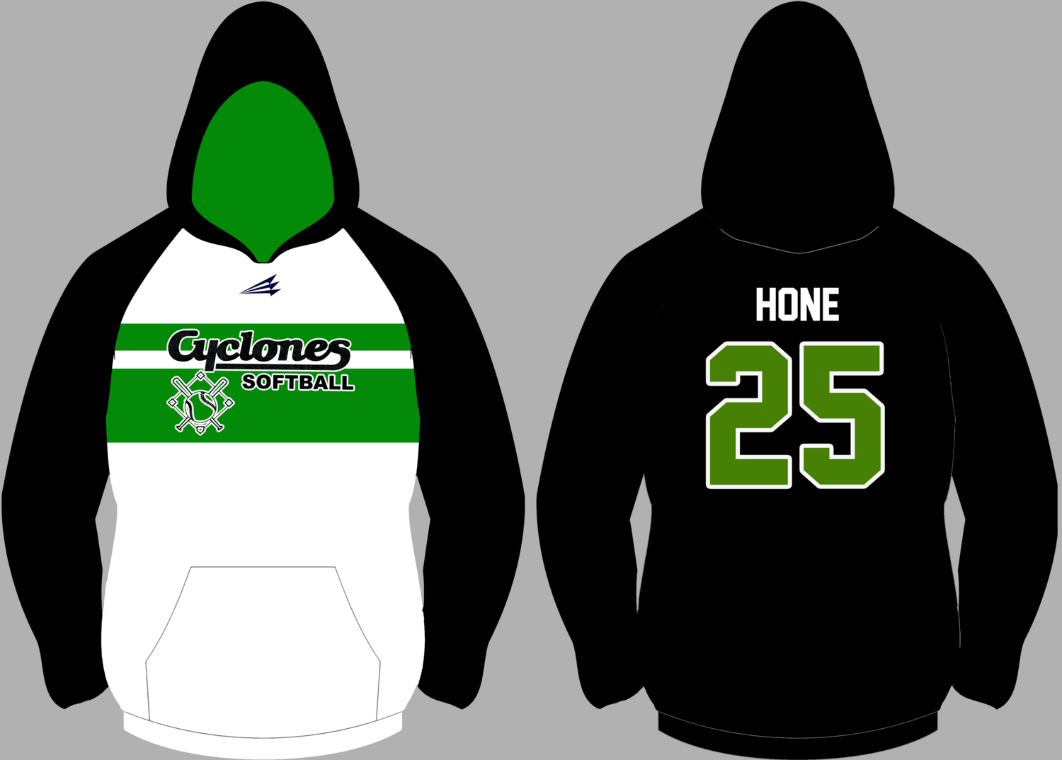 Cyclones - Stoddart Custom Vulcan Hoodie #VH5