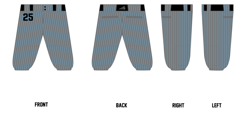 Jr Sycamores Custom Knicker Baseball Pant #BP9D