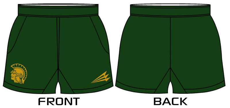Iowa City Trojans Custom DriFlex Rugby Shorts #RS1