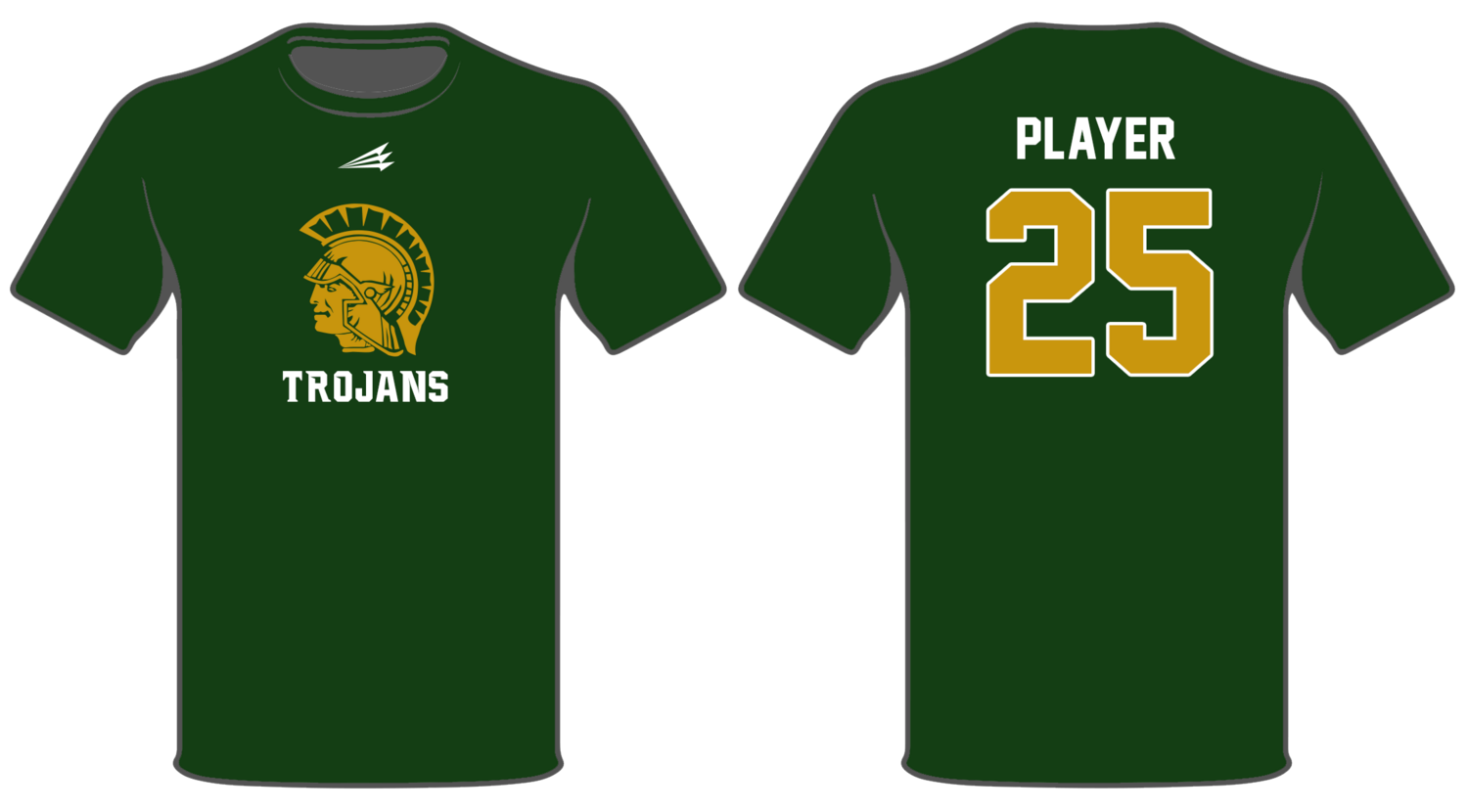 Iowa City Trojans Custom HyperTee #HT1