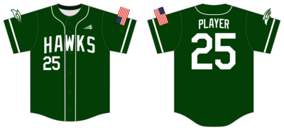 South Walton Hawks Custom HexaFlex Baseball Jersey #J1B