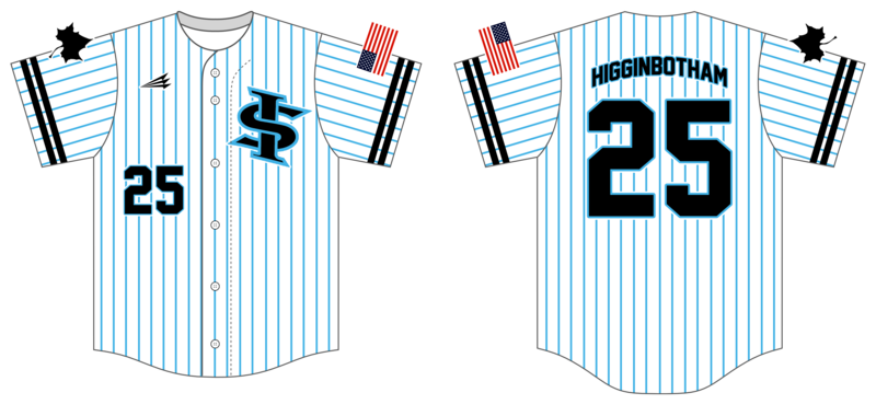 Jr Sycamores Custom HexaFlex Baseball Jersey #J2