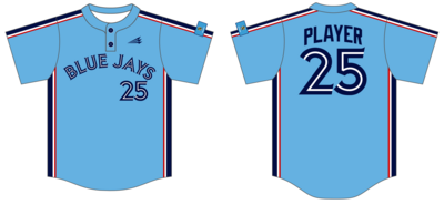 Oklahoma Blue Jays Custom HexaFlex Baseball Jersey #J2D