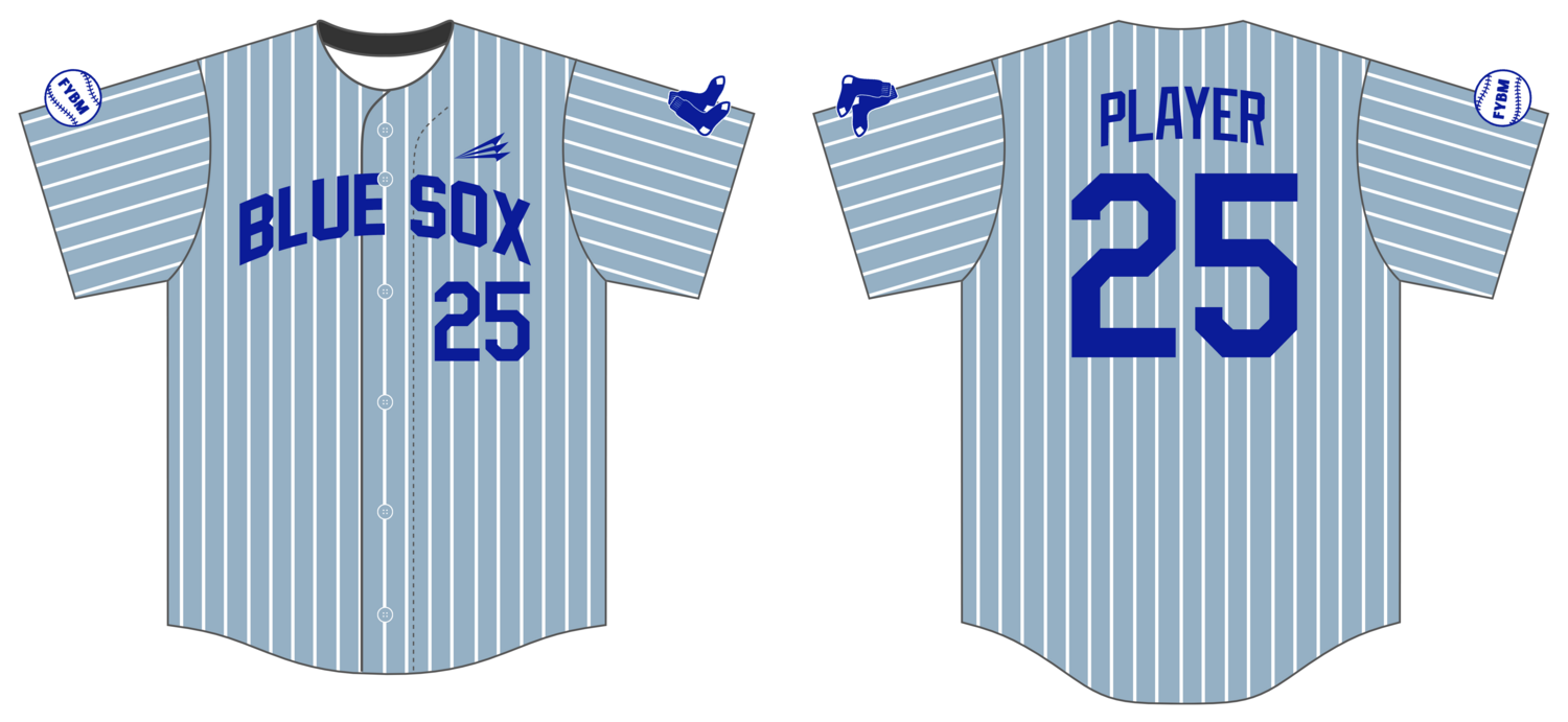 Kentuckiana Blue Sox Custom NanoDri Baseball Jersey #J20B