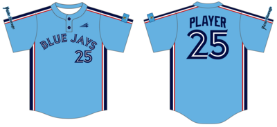 Oklahoma Blue Jays Custom HexaFlex Baseball Jersey #J2E