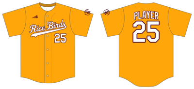 Rice Birds Custom NanoDri Baseball Jersey #J18