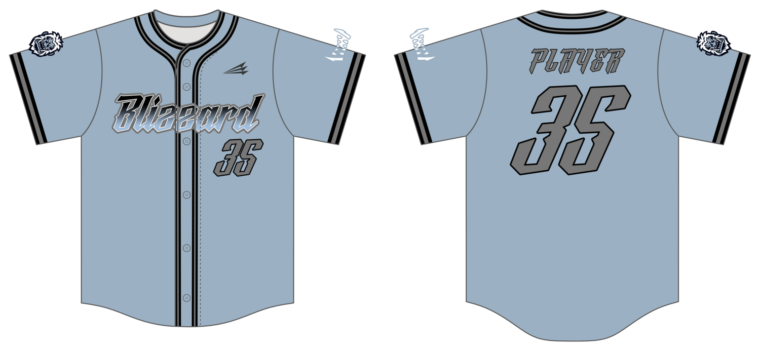 Blizzard Baseball Club Custom HexaFlex Baseball Jersey #J10D