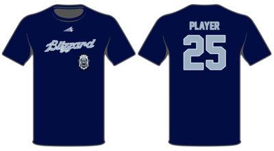 Blizzard Baseball Club Custom HyperTee #HT1B