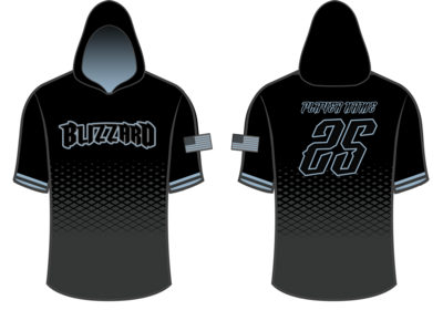 Blizzard Baseball Club Custom NanoHood #NH4C