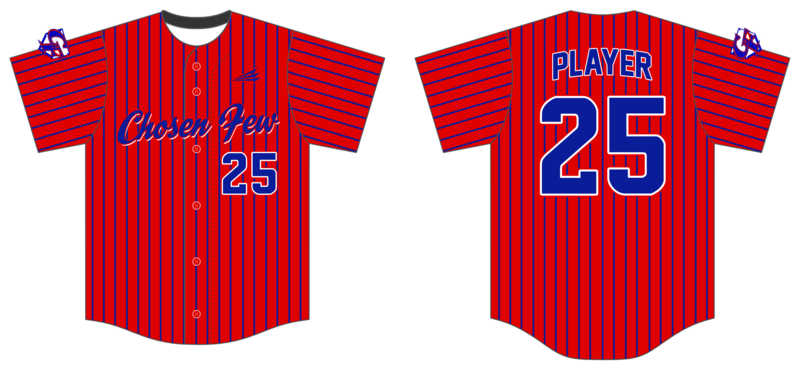 Arkansas Chosen Few Custom HexaFlex Baseball Jersey #J17