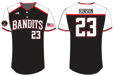 Utah Bandits Custom HexaFlex Baseball Jersey #J6B