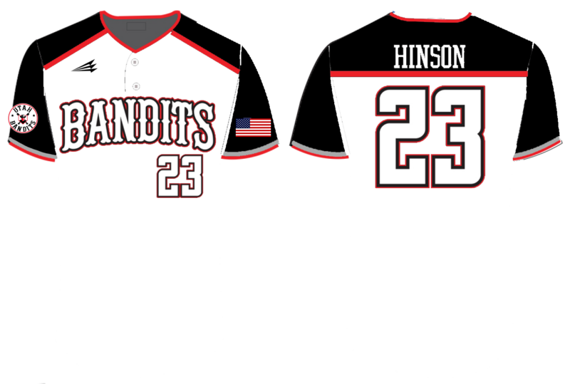 Utah Bandits Custom HexaFlex Baseball Jersey #J7B