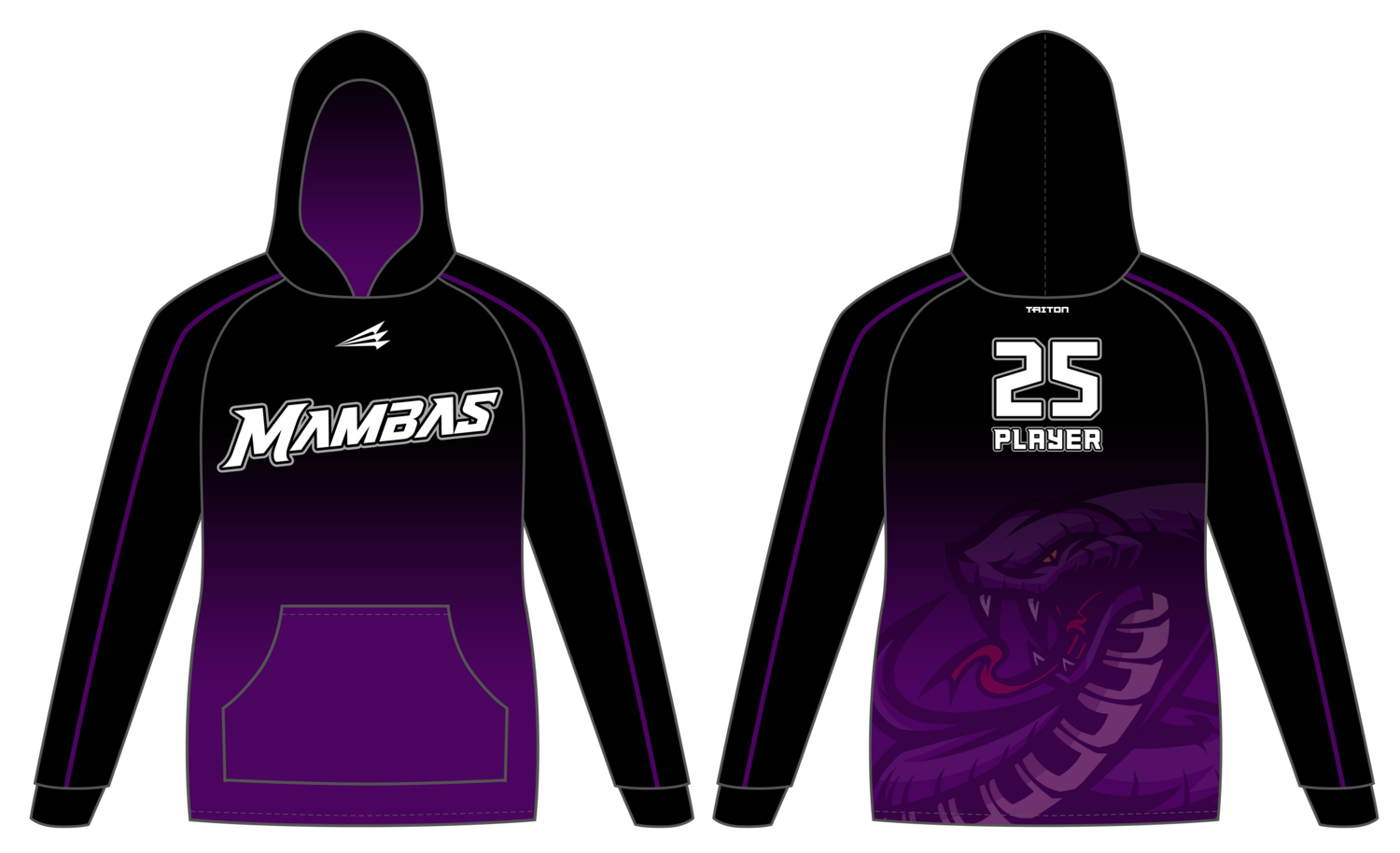 Midwest Mambas Custom Vulcan Hoodie #VH1