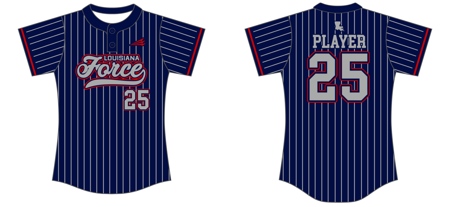 Louisiana Force Custom HexaFlex Softball Jersey #J9C