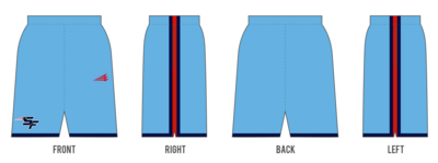 Southside Freedom Custom Revolution Pocket Shorts #RV5B
