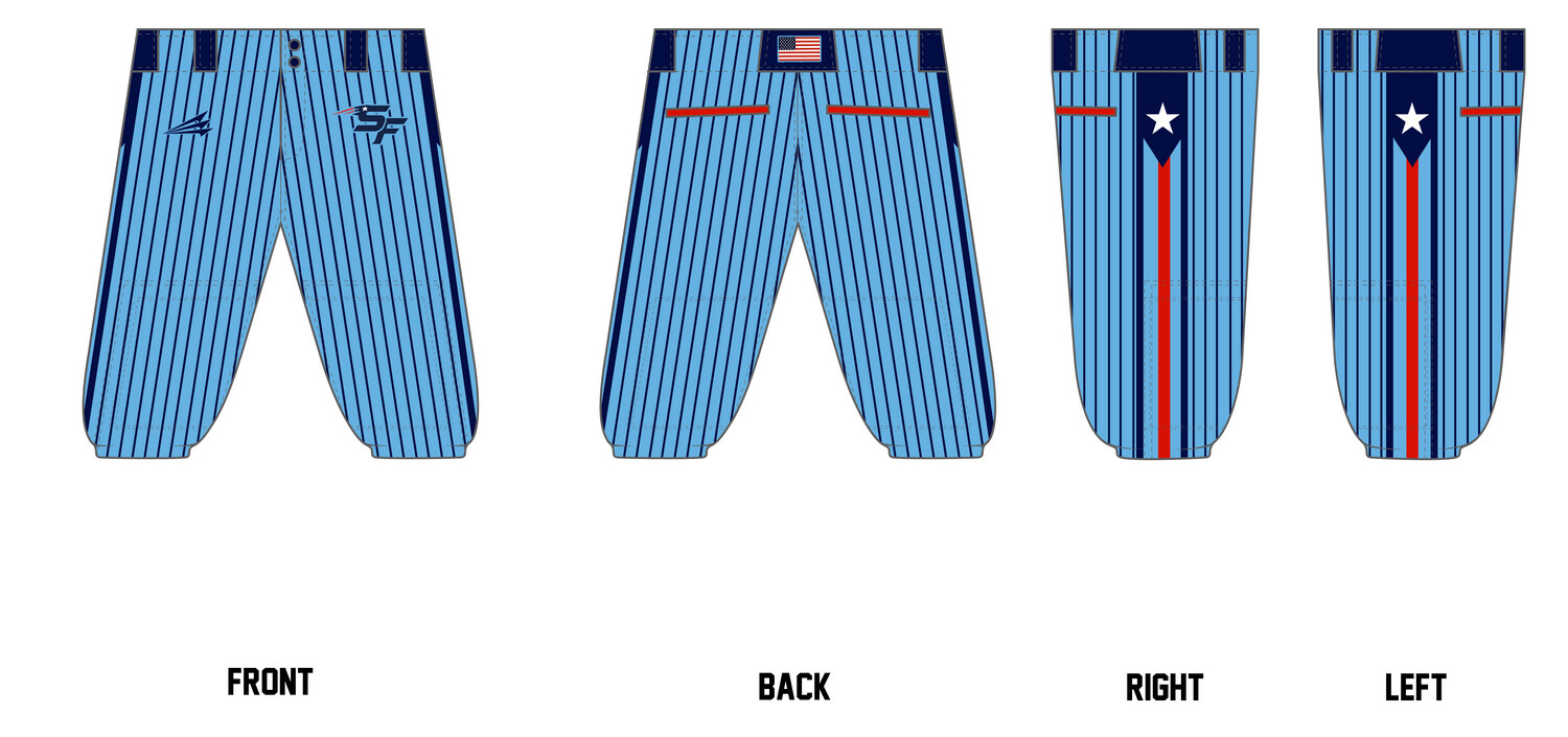 Southside Freedom Custom Knickers Baseball Pant #BP10B