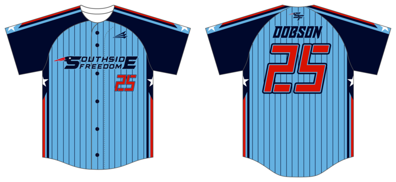 Southside Freedom Custom HexaFlex Baseball Jersey #J10C
