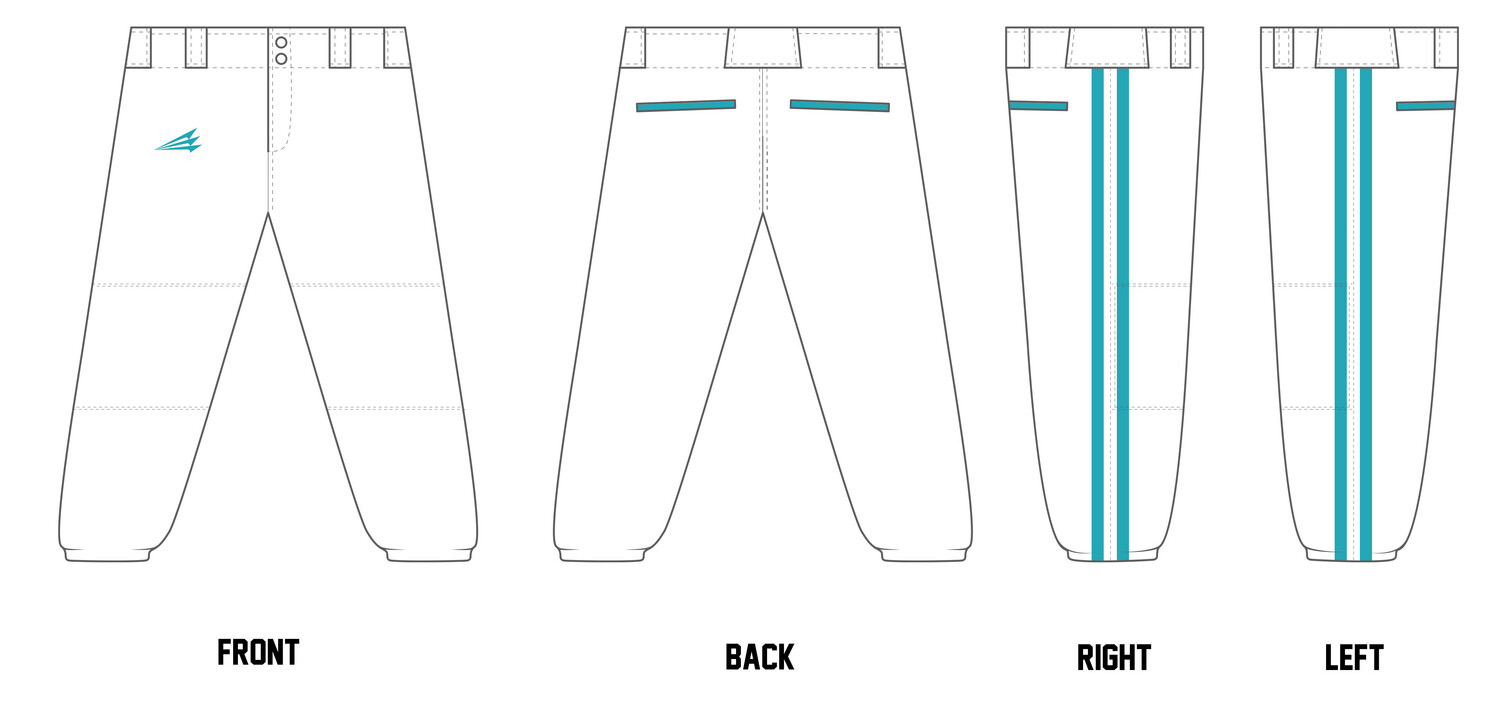 Salina Braves Custom Fastpitch Pant #FP8B