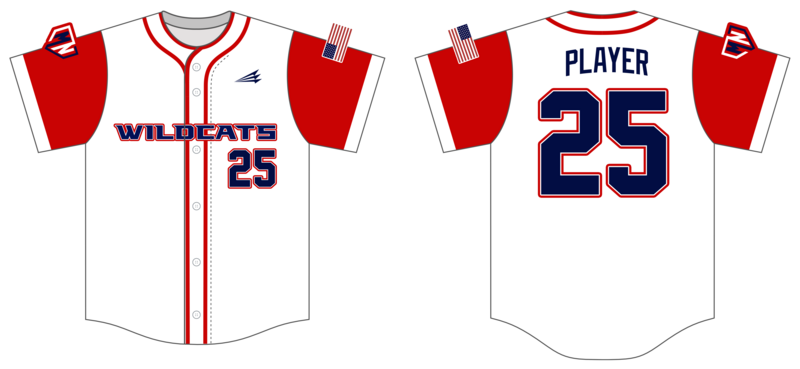 Neshaminy Wildcats Custom HexaFlex Baseball Jersey #J15