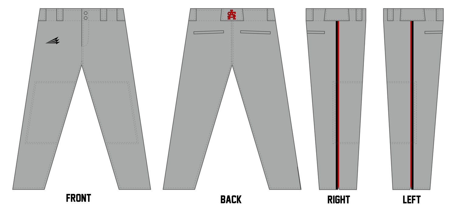 Young Guns (Corley) Custom Athletic Baseball Pant #BP1B