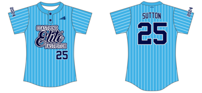 Coastline Elite Fastpitch Custom NanoDri Softball Jersey #J2b